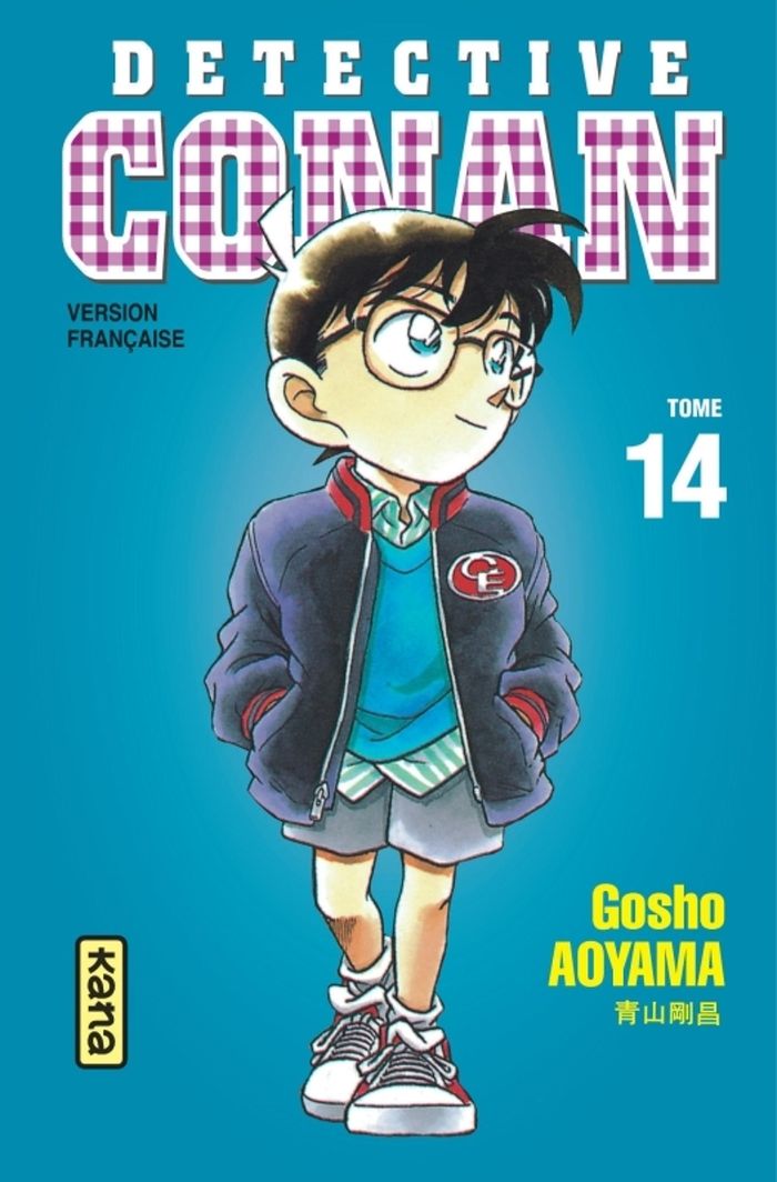 Couverture du livre « DETECTIVE CONAN - TOME 14 » de Aoyama Gosho, librairie Les Contes Infusés à Corte