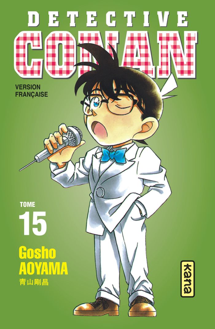 Couverture du livre « DETECTIVE CONAN - TOME 15 » de Aoyama Gosho, librairie Les Contes Infusés à Corte