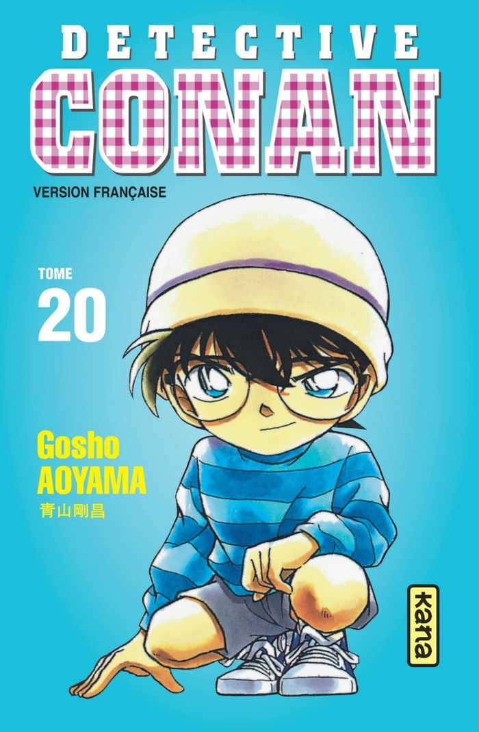 Couverture du livre « DETECTIVE CONAN - TOME 20 » de Aoyama Gosho, librairie Les Contes Infusés à Corte