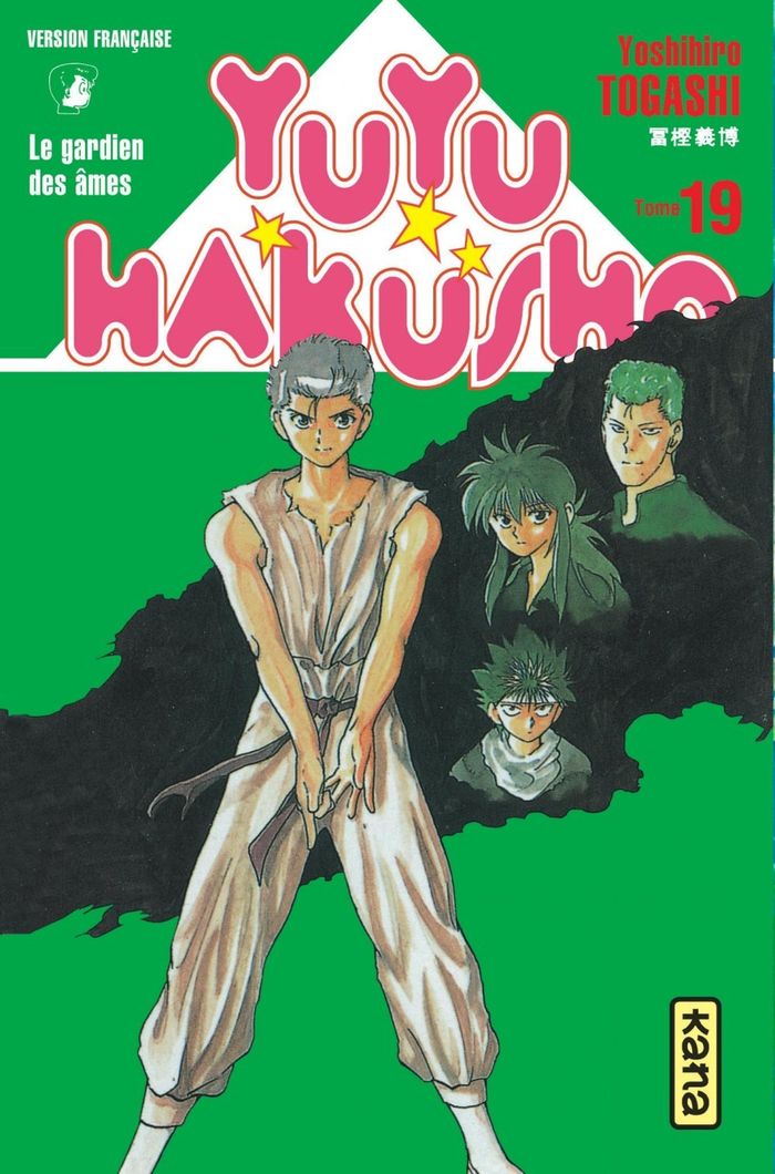 Couverture du livre « Yuyu Hakusho » de Yoshihiro Togashi, librairie Les Contes Infusés à Corte