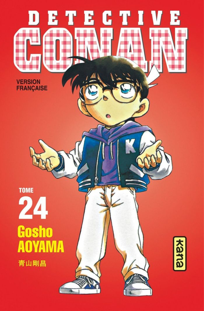 Couverture du livre « DETECTIVE CONAN - TOME 24 » de Aoyama Gosho, librairie Les Contes Infusés à Corte
