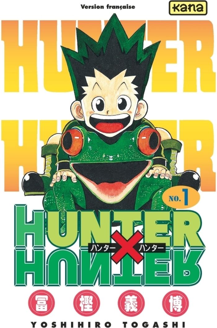 Couverture du livre « HUNTER X HUNTER - TOME 1 » de Togashi Yoshihiro, librairie Les Contes Infusés à Corte