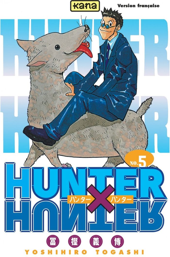 Couverture du livre « HUNTER X HUNTER - TOME 5 » de Togashi Yoshihiro, librairie Les Contes Infusés à Corte