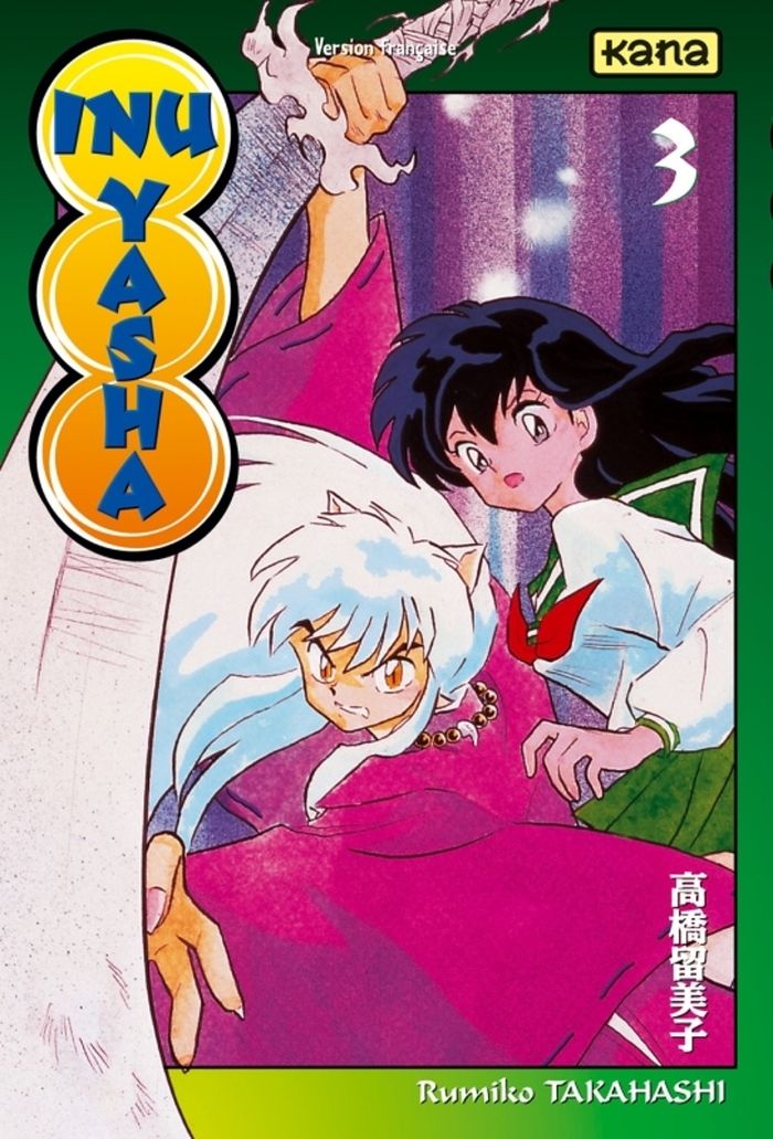 Couverture du livre « Inu Yasha » de Rumiko Takahashi, librairie Les Contes Infusés à Corte