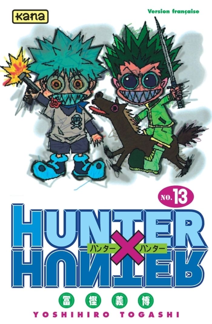 Couverture du livre « Hunter x Hunter » de Yoshihiro Togashi, librairie Les Contes Infusés à Corte
