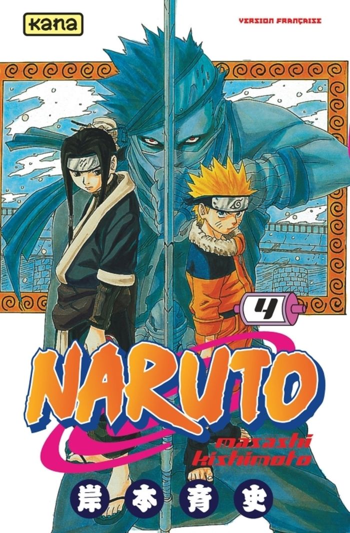 Couverture du livre « NARUTO - TOME 4 », librairie Les Contes Infusés à Corte
