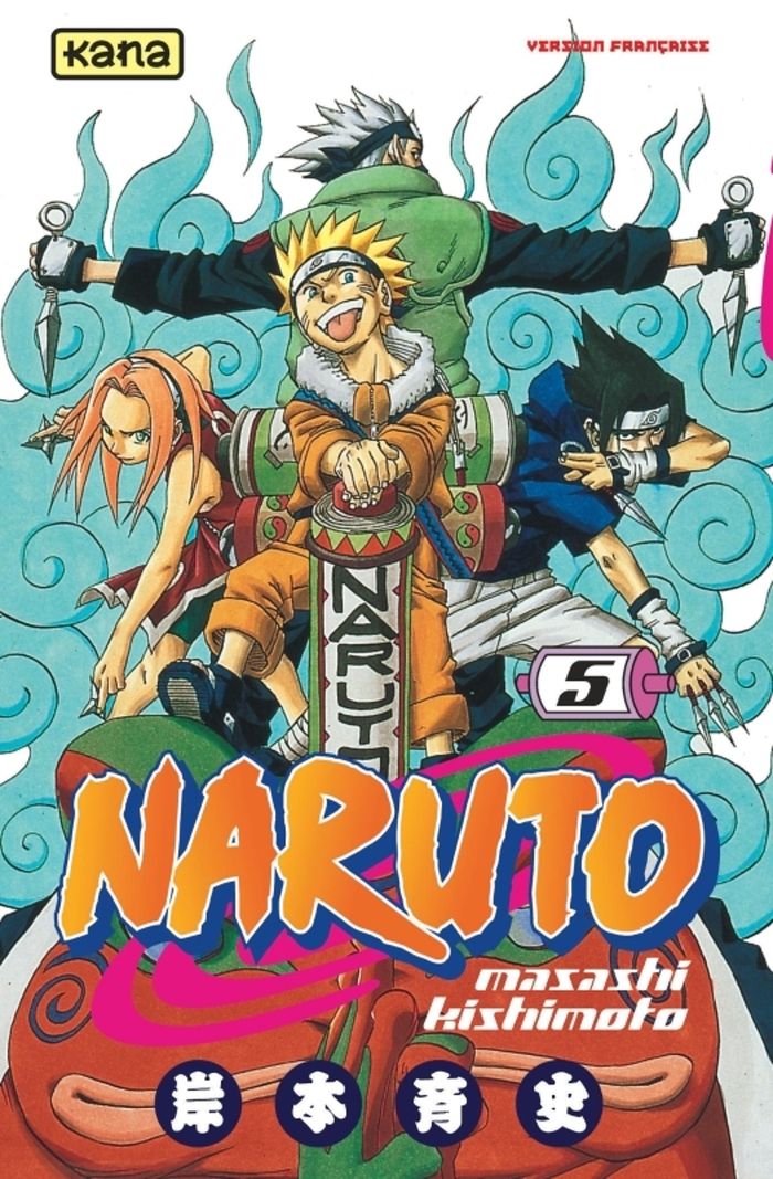 Couverture du livre « NARUTO - TOME 5 », librairie Les Contes Infusés à Corte