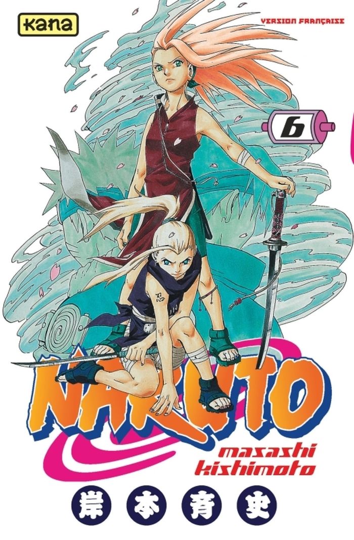 Couverture du livre « NARUTO - TOME 6 », librairie Les Contes Infusés à Corte