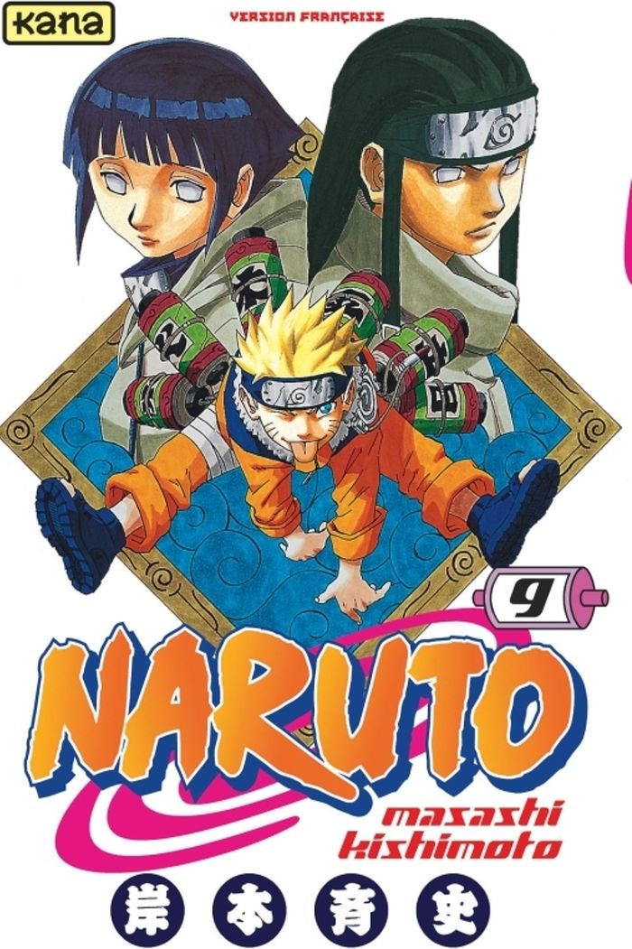 Couverture du livre « NARUTO - TOME 9 », librairie Les Contes Infusés à Corte