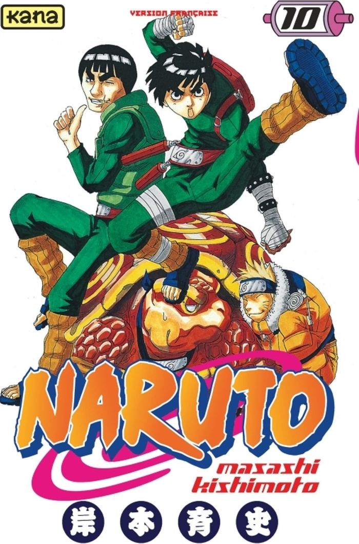Couverture du livre « NARUTO - TOME 10 », librairie Les Contes Infusés à Corte