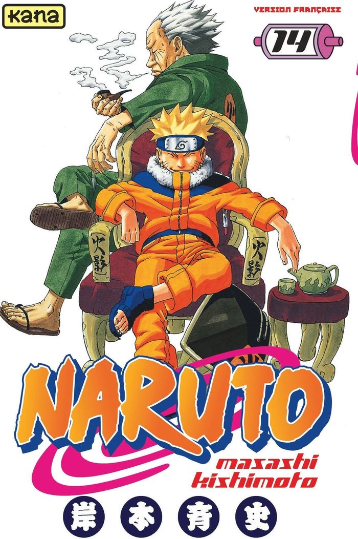 Couverture du livre « Naruto » de Masashi Kishimoto, librairie Les Contes Infusés à Corte