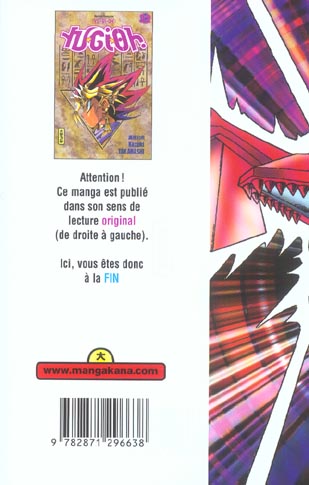 Quatrième de couverture de « YU-GI-OH ! - TOME 32 »