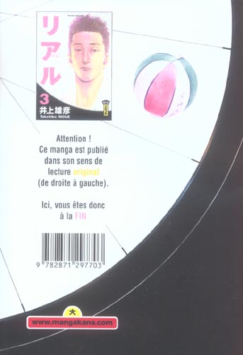 Quatrième de couverture de « Real »