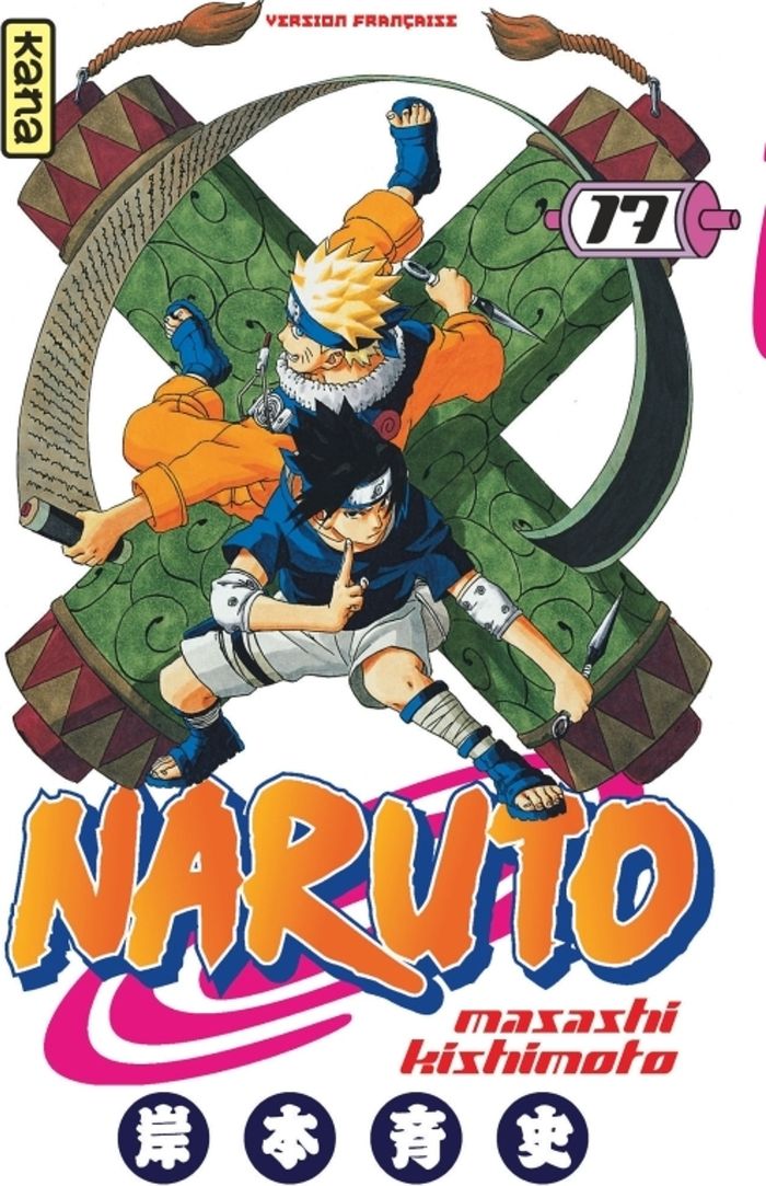 Couverture du livre « Naruto » de Masashi Kishimoto, librairie Les Contes Infusés à Corte