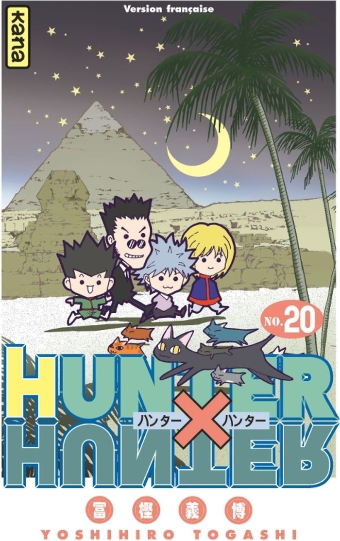 Couverture du livre « Hunter x Hunter » de Yoshihiro Togashi, librairie Les Contes Infusés à Corte