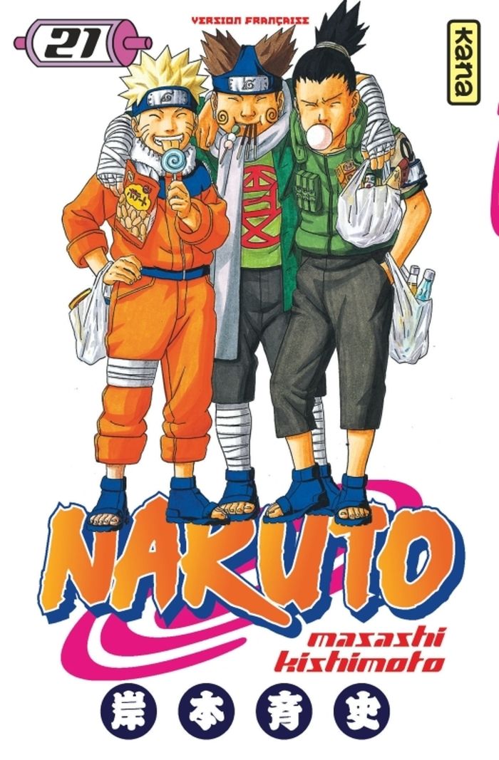Couverture du livre « Naruto » de Masashi Kishimoto, librairie Les Contes Infusés à Corte