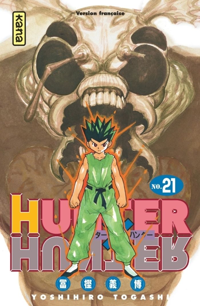 Couverture du livre « Hunter x Hunter » de Yoshihiro Togashi, librairie Les Contes Infusés à Corte