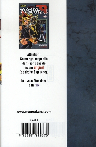 Quatrième de couverture de « YU-GI-OH! R - TOME 2 »