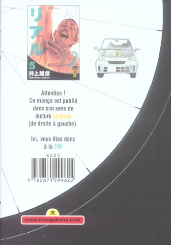 Quatrième de couverture de « Real »