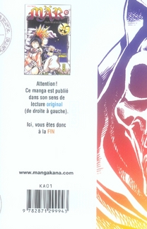 Quatrième de couverture de « MAR - TOME 10 »