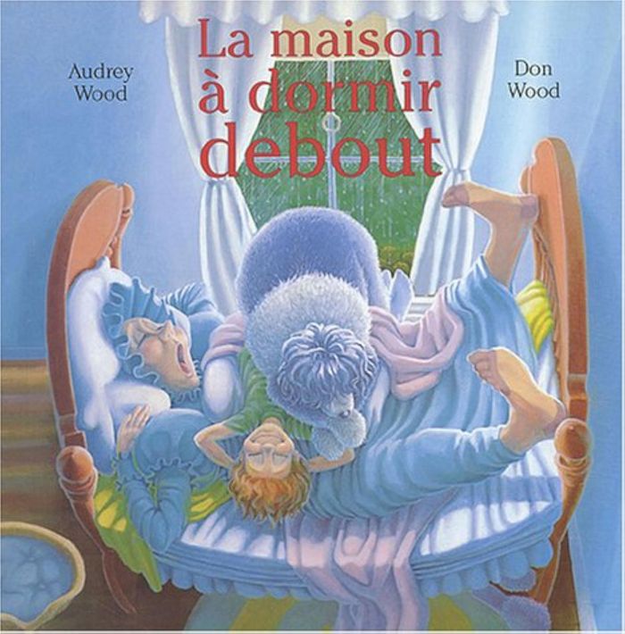 Couverture du livre « MAISON A DORMIR DEBOUT NED » de Wood, librairie Les Contes Infusés à Corte