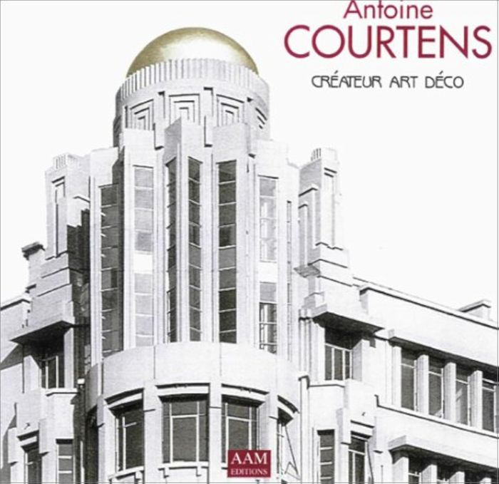 Couverture du livre « ANTOINE COURTENS CREATEUR ART DECO » de Maurice Culot, librairie Les Contes Infusés à Corte