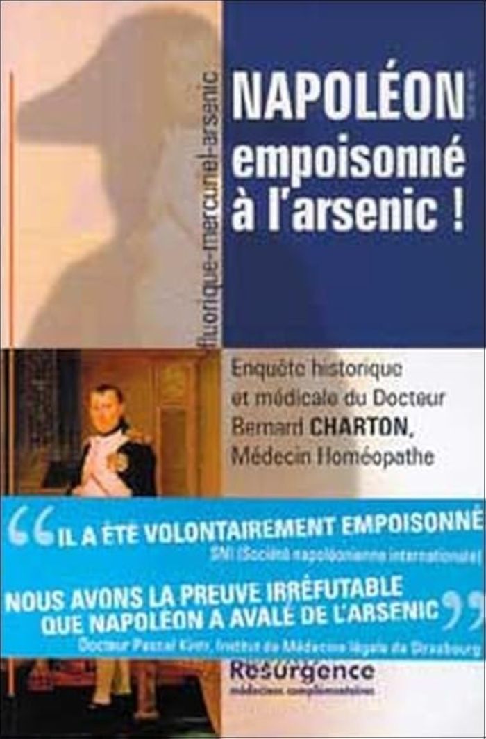 Couverture du livre « NAPOLEON EMPOISONNE A L'ARSENIC ! » de Bernard Charton, librairie Les Contes Infusés à Corte