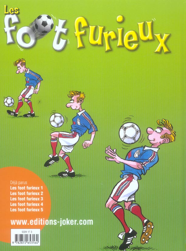 Quatrième de couverture de « LES FOOT FURIEUX T05 »