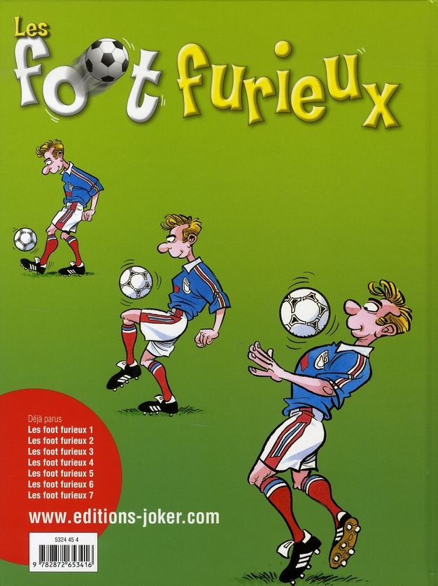 Quatrième de couverture de « LES FOOT FURIEUX T07 »