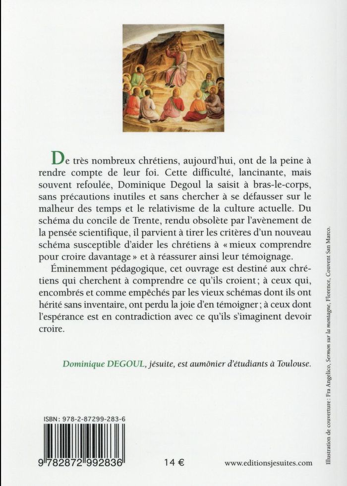Quatrième de couverture de « SCHEMA DE LA FOI CHRETIENNE - A L'USAGE DE CEUX QUI NE SAVENT PAS PAR OU COMMENCER »