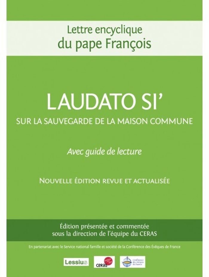 Couverture du livre « LAUDATO SI' COMMENTEE », librairie Les Contes Infusés à Corte