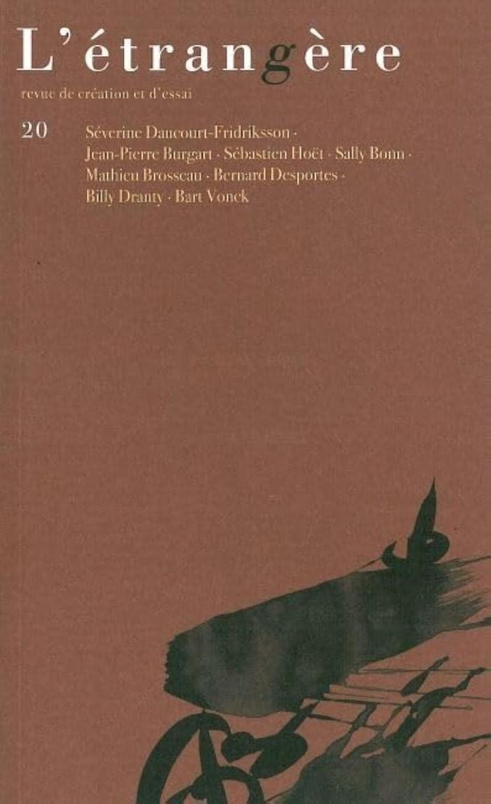 Couverture du livre « L'ETRANGERE N 20 » de Collectif/tibouchi, librairie Les Contes Infusés à Corte
