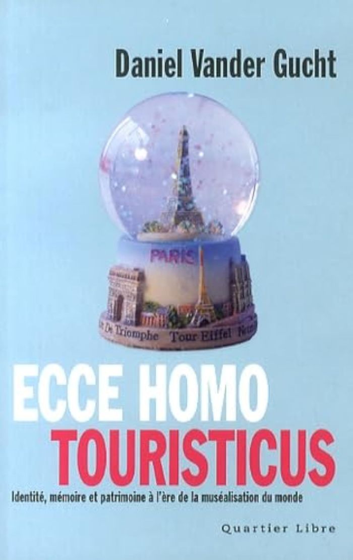 Couverture du livre « ECCE HOMO TOURISTICUS », librairie Les Contes Infusés à Corte