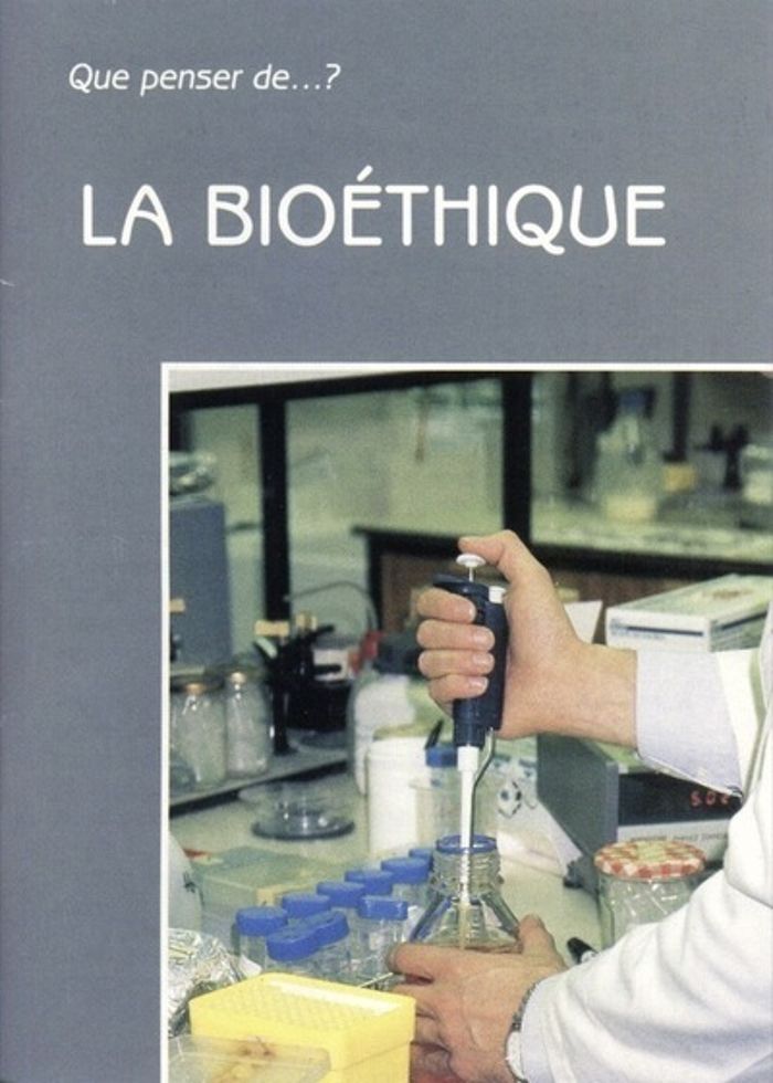 Couverture du livre « LA BIOETHIQUE » de Edouard Bone, librairie Les Contes Infusés à Corte