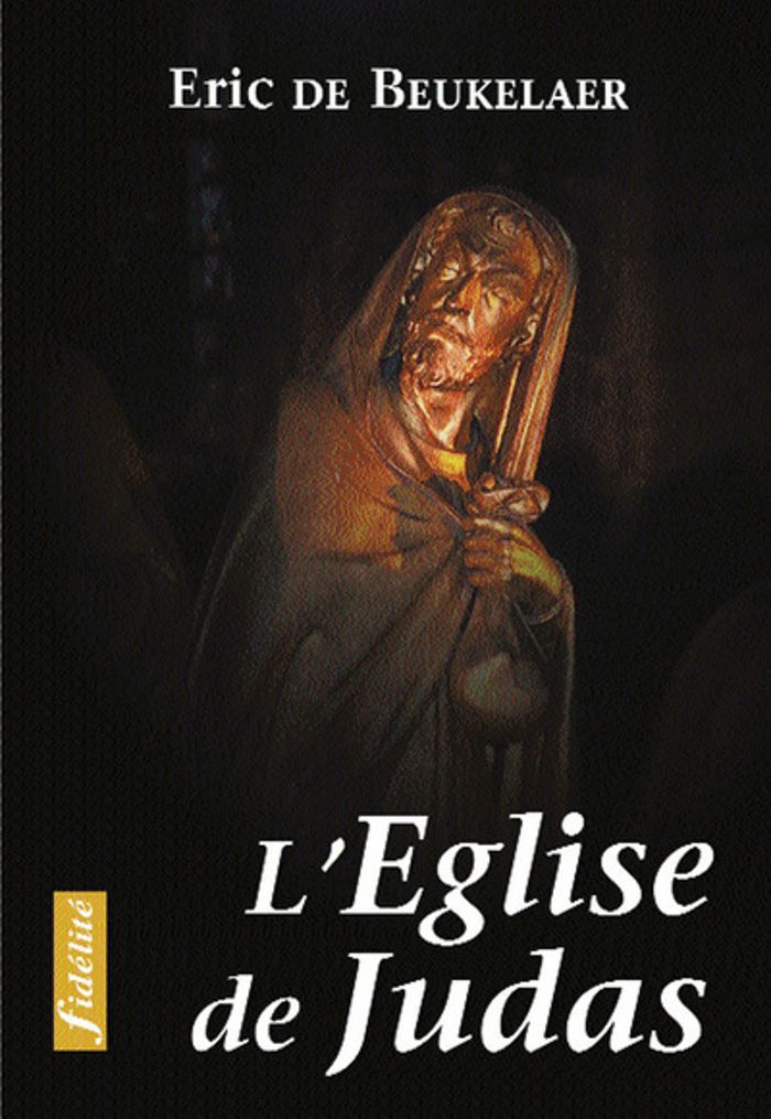 Couverture du livre « L'EGLISE DE JUDAS. ESSAIS SUR LES ERREURS, FAUTES ET PECHES SOUMIS AU NOM DE L'EGLISE AU COURS DE L' » de Beukelaer Eric De, librairie Les Contes Infusés à Corte