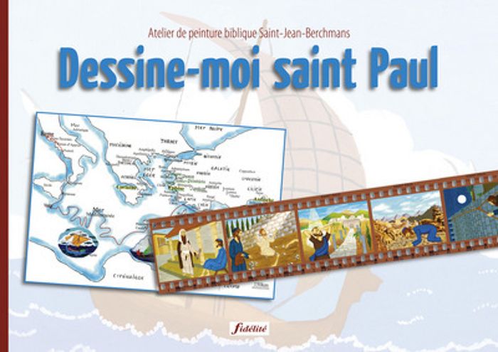Couverture du livre « DESSINE - MOI SAINT PAUL » de Atelier De Peinture, librairie Les Contes Infusés à Corte