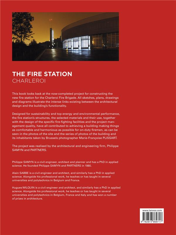 Quatrième de couverture de « THE FIRE STATION CHARLEROI /ANGLAIS »