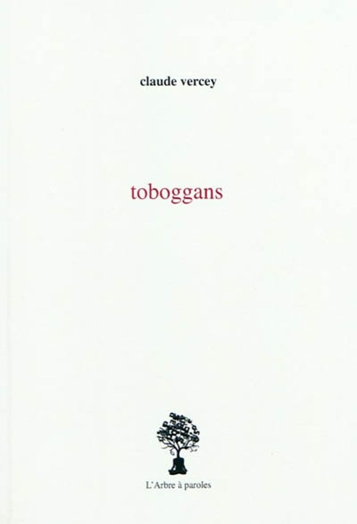 Couverture du livre « TOBOGGANS », librairie Les Contes Infusés à Corte