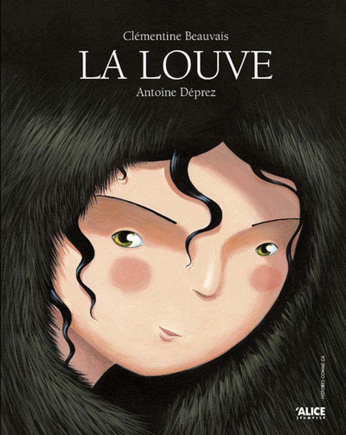 Couverture du livre « La louve », librairie Les Contes Infusés à Corte
