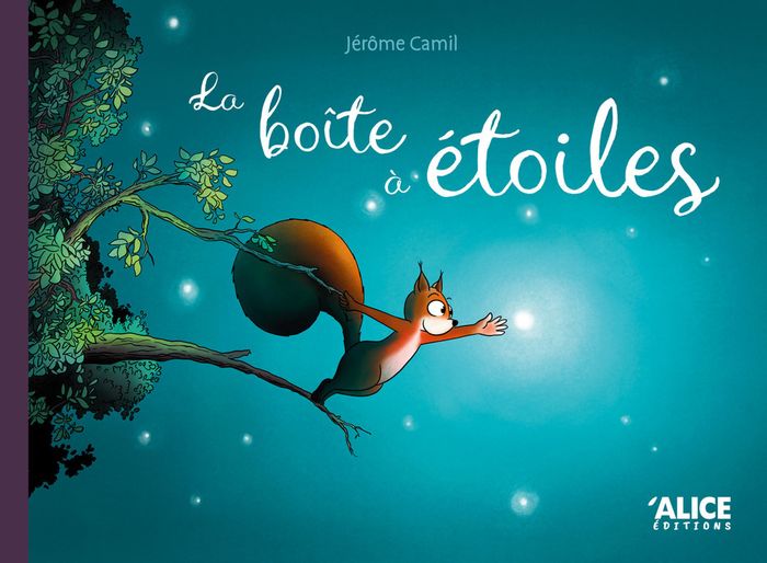 Couverture du livre « La boîte à étoiles » de Jérôme Camil, librairie Les Contes Infusés à Corte