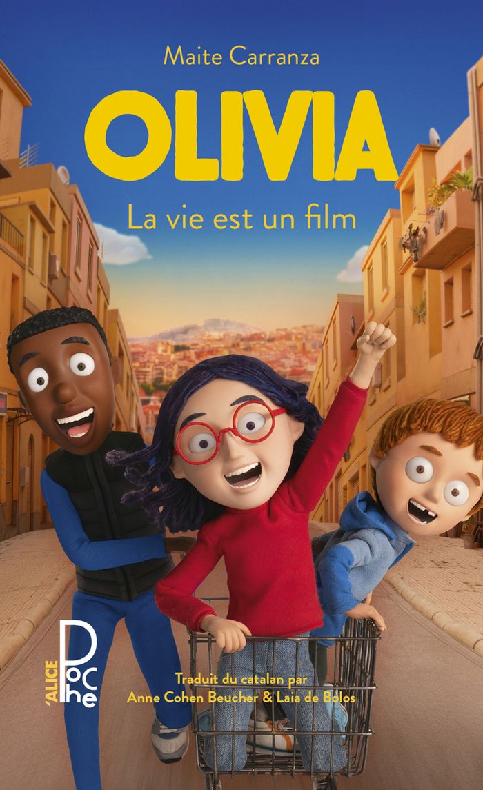 Couverture du livre « Olivia : la vie est un film » de Maite Carranza, librairie Les Contes Infusés à Corte