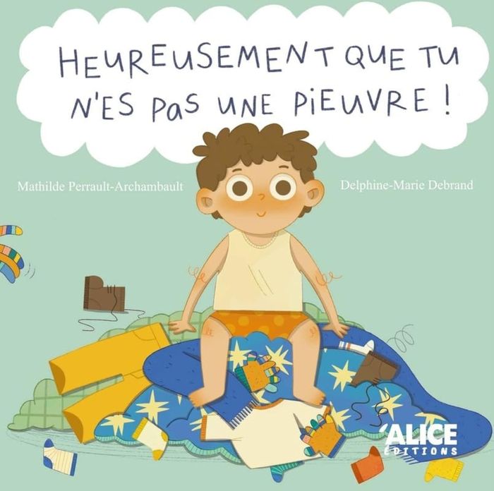 Couverture du livre « Heureusement que tu n'es pas une pieuvre ! », librairie Les Contes Infusés à Corte