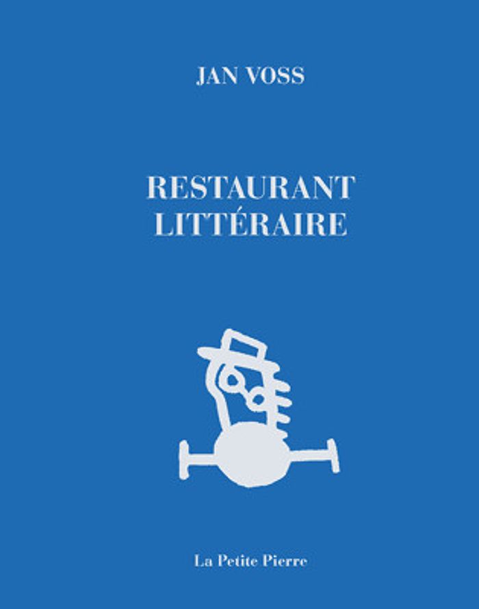 Couverture du livre « RESTAURANT LITTERAIRE » de Jan Voss, librairie Les Contes Infusés à Corte