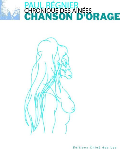 Couverture du livre « CHANSON D'ORAGE TOME 1 » de Paul Regnier, librairie Les Contes Infusés à Corte