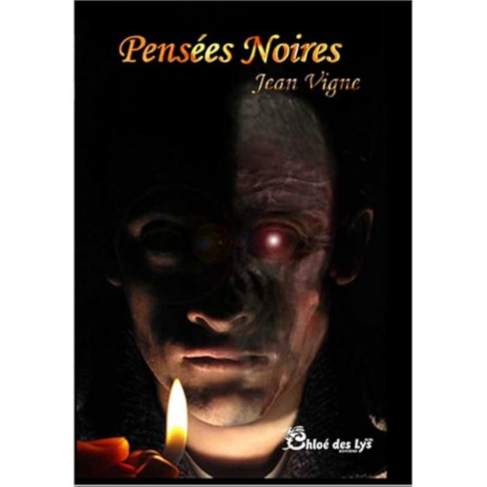 Couverture du livre « PENSEES NOIRES » de Jean Vigne, librairie Les Contes Infusés à Corte