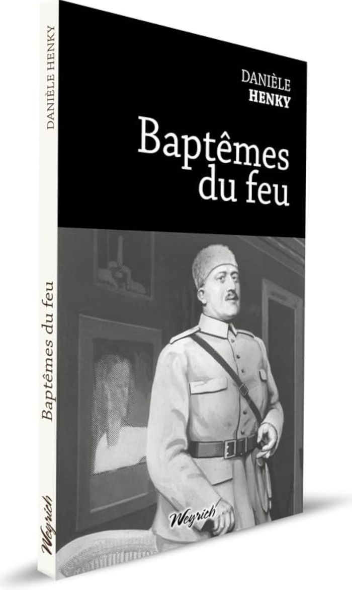 Couverture du livre « BAPTEMES DU FEU » de Daniele Henky, librairie Les Contes Infusés à Corte