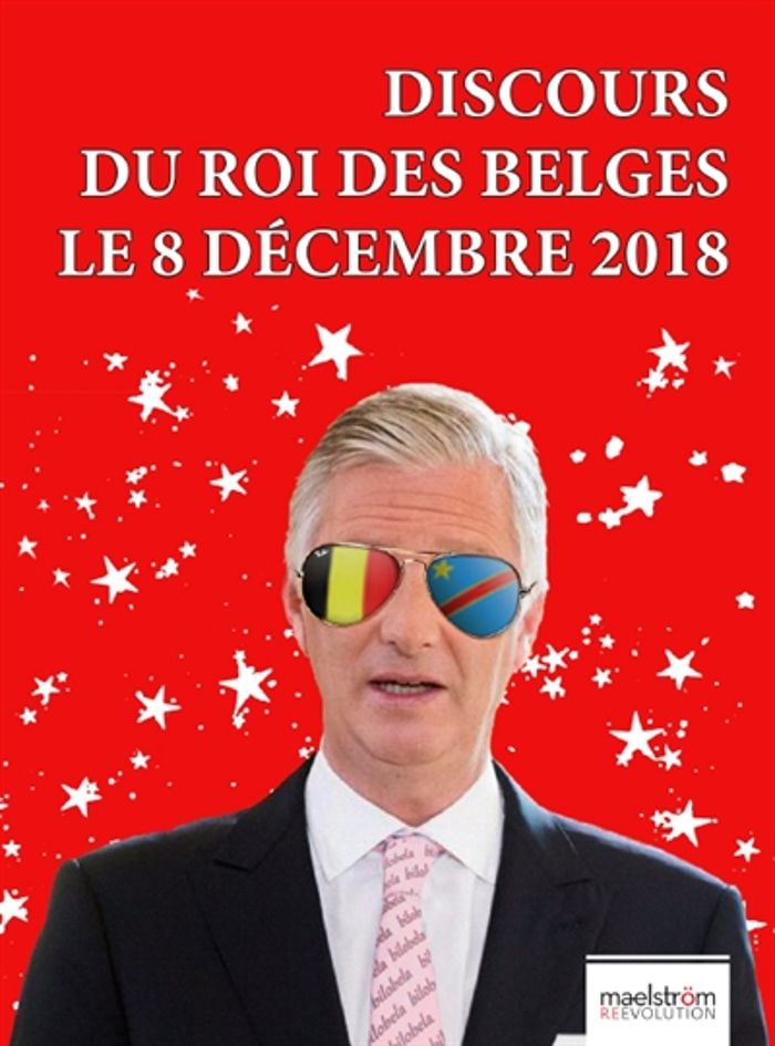 Couverture du livre « DISCOURS DU ROI DES BELGES LE 8 DECEMBRE 2018 » de Collectif, librairie Les Contes Infusés à Corte