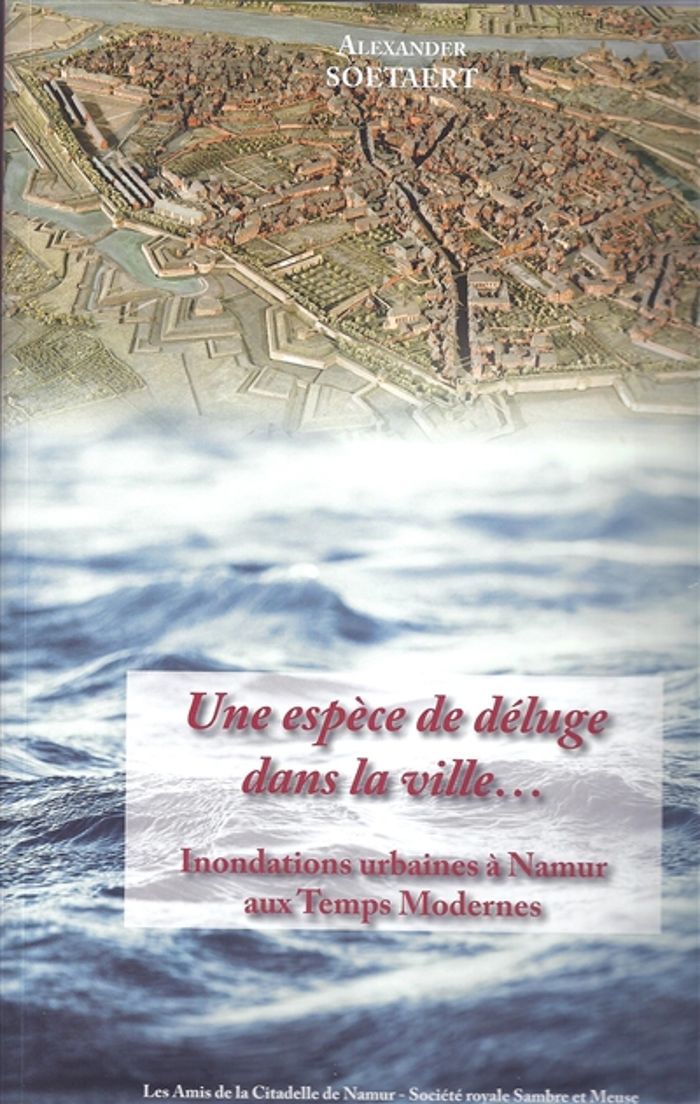 Couverture du livre « UNE ESPECE DE DELUGE DANS LA VILLE » de Alexander Soetaert, librairie Les Contes Infusés à Corte