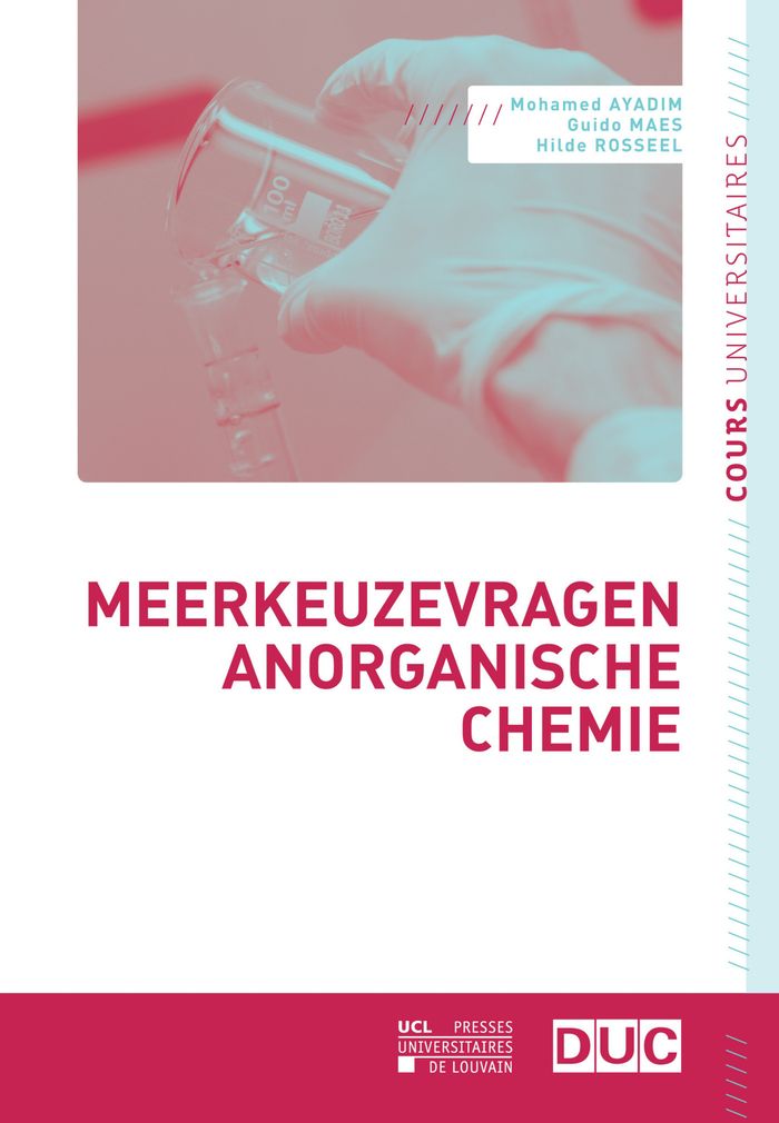 Couverture du livre « MEERKEUZEVRAGEN ORGANISCHE CHEMIE » de Ayadim Mohamed, librairie Les Contes Infusés à Corte