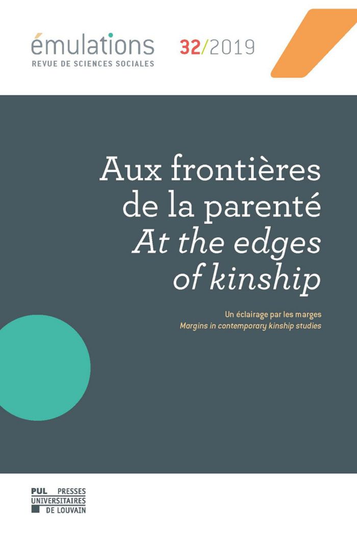 Couverture du livre « REVUE DE SCIENCES SOCIALES - T32 - EMULATIONS N  32 : AUX FRONTIERES DE LA PARENTE » de Anais Martin, librairie Les Contes Infusés à Corte